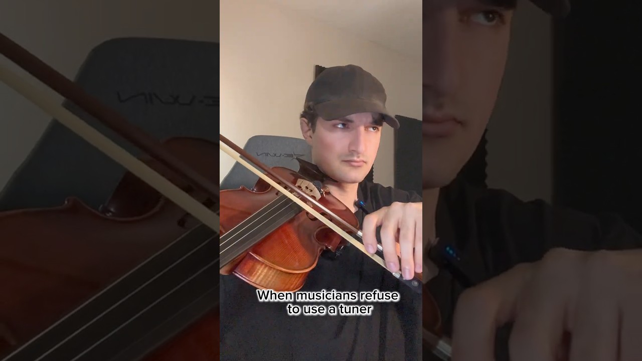 When musicians refuse to use a tuner