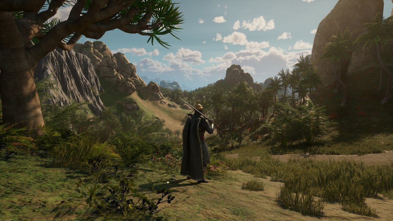 Ashes of Creation early access, lvl 22+ Fighter gameplay. Radiant gear grind