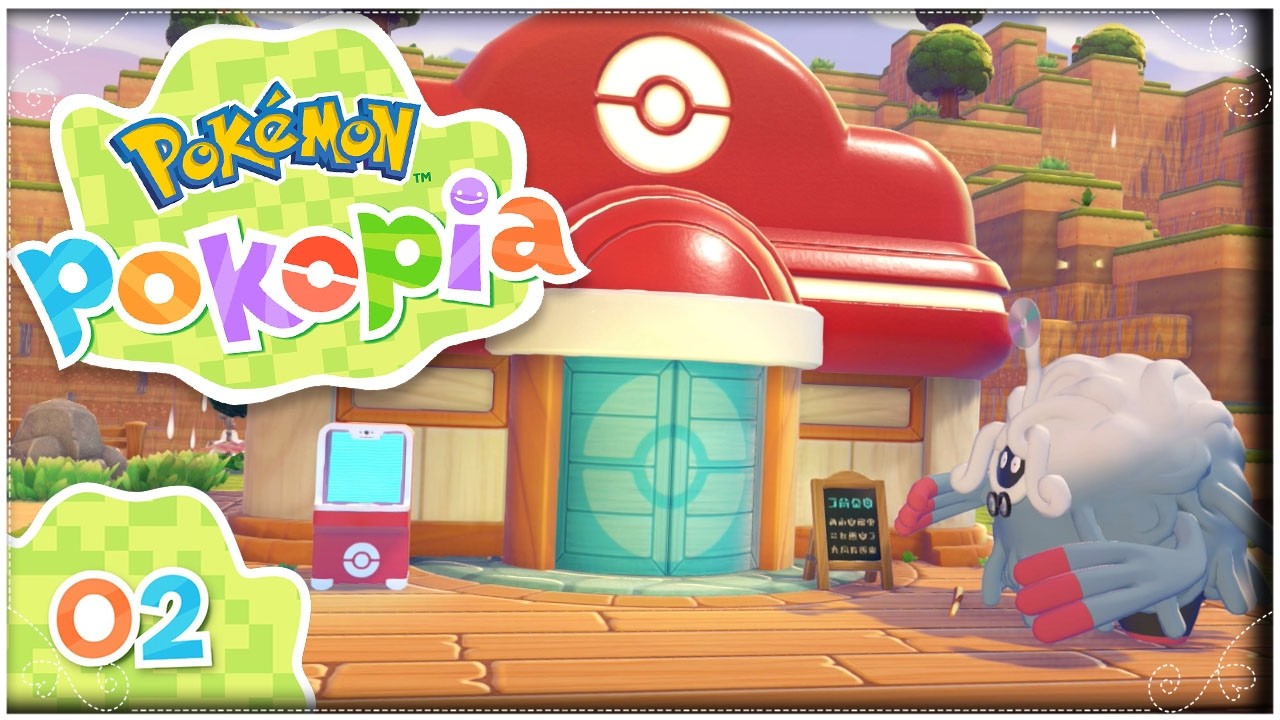 ►Ile de reve & centre pokemon !〖Pokopia〗 ▌02