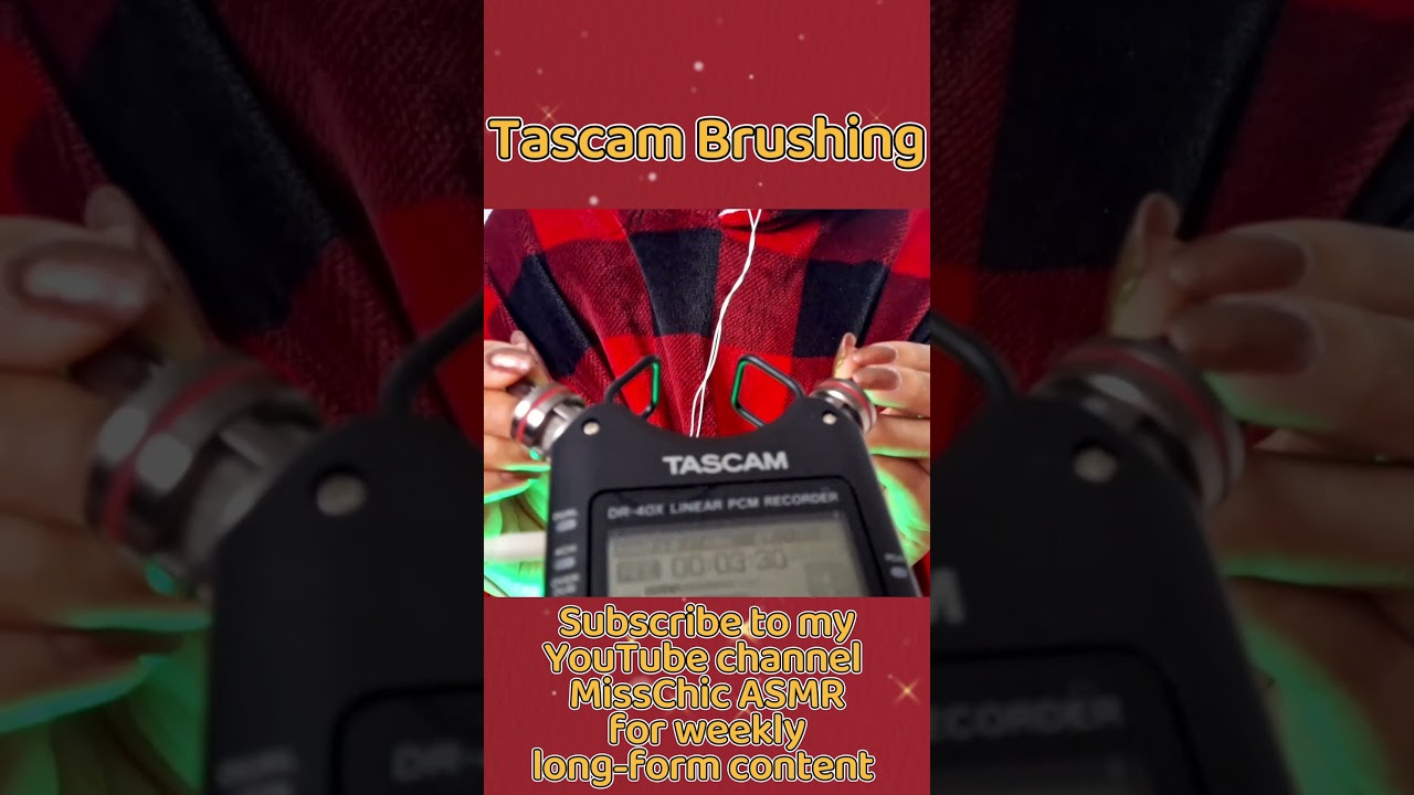 ASMR Ear Cleaning - Intense Tascam Brushing 👂