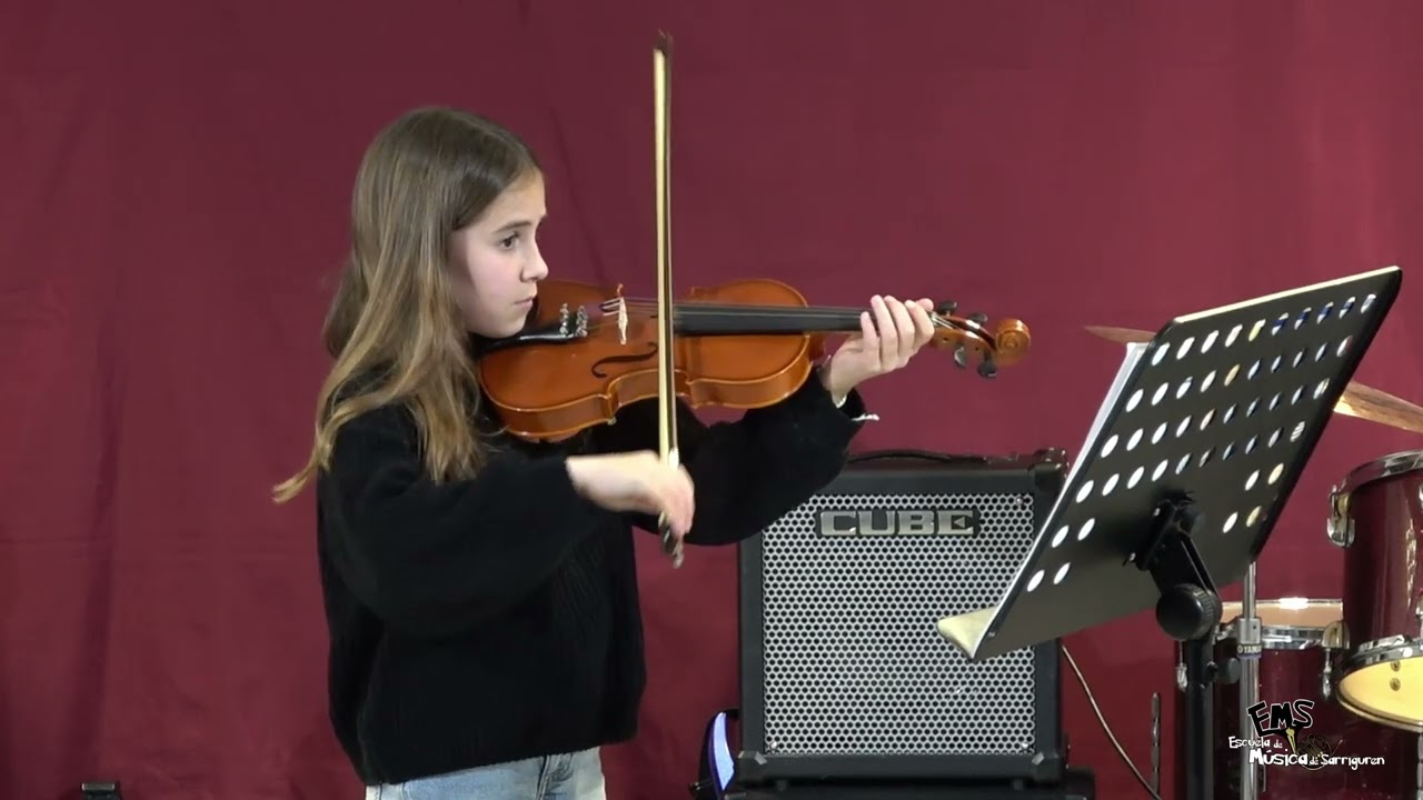 25/26 2º Trim. Violín de la Escuela de Música de Sarriguren