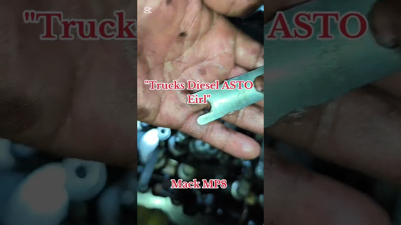 Calibración de Motor Mack MP8 ( Ajuste de Válvulas Mack MP8 2015 )