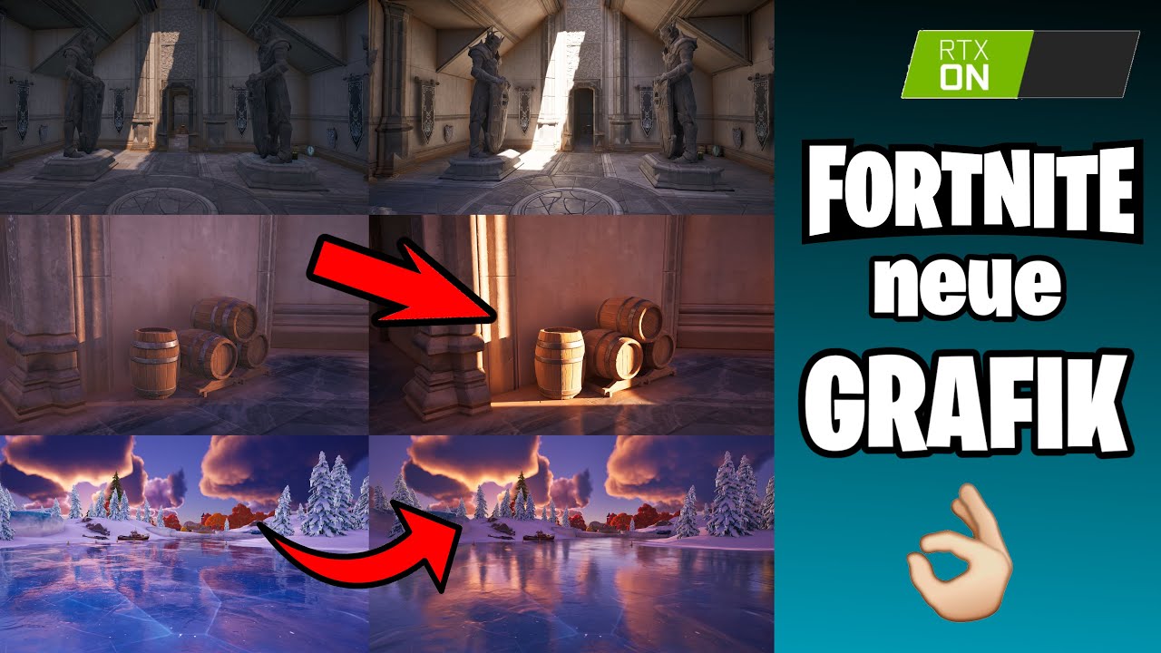 Fortnite auf RTX ist zu KRASS 😍 | Die besten Grafik Einstellungen | Barro RDW Deutsch