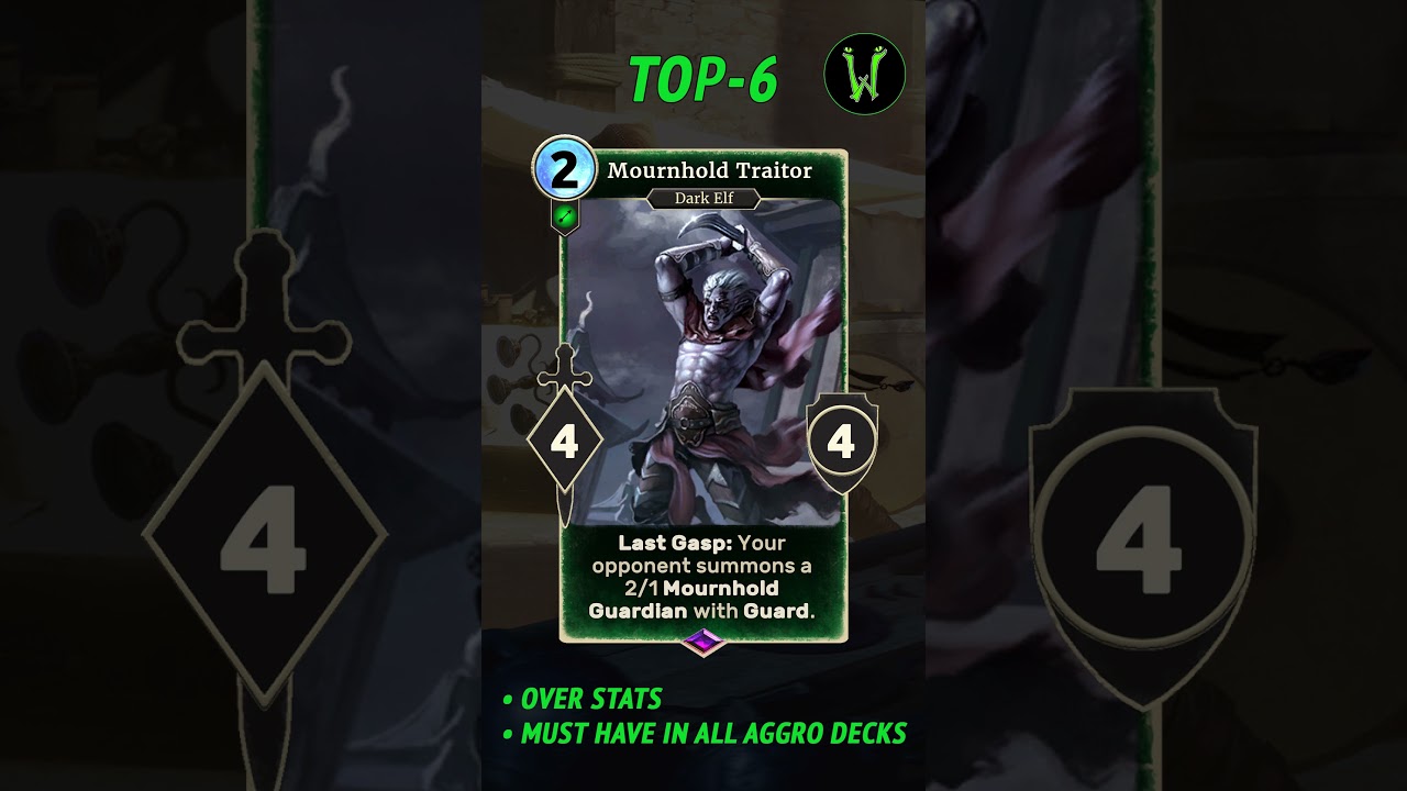 🟢 TOP-10 Strongest Cards in Elder Scrolls Legends: Agility #elderscrolls #teslegends #tesl #gaming