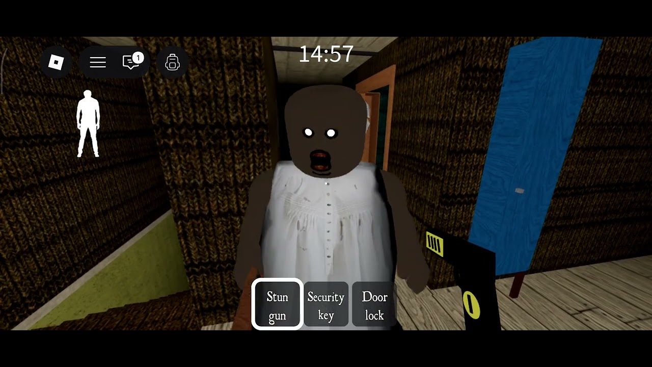 I am come back in roblox with my friend in granny