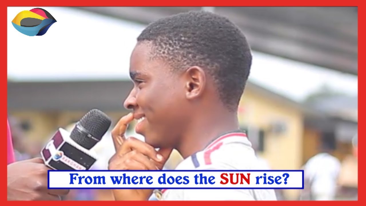 The Sun Rises From Where? | Street Quiz | Funny Videos | Funny African Videos | African Comedy |