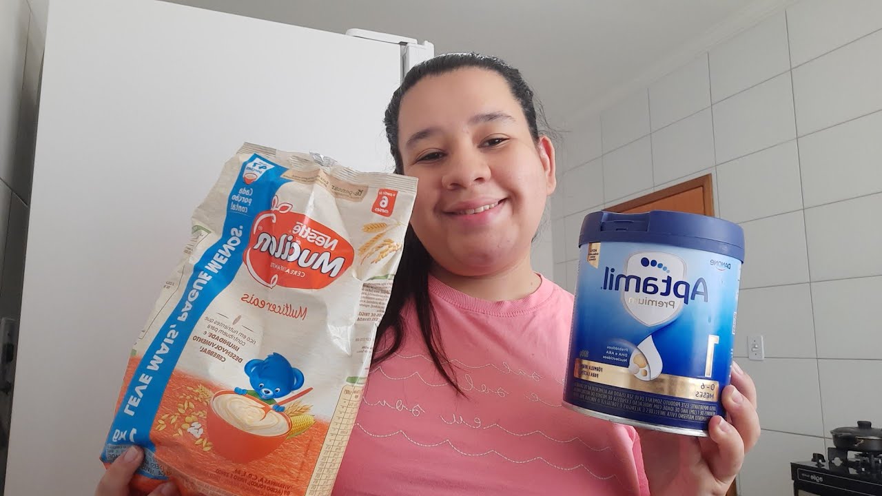 COMECEI DA MUCILON PARA MEU BEBÊ 4 MESES
