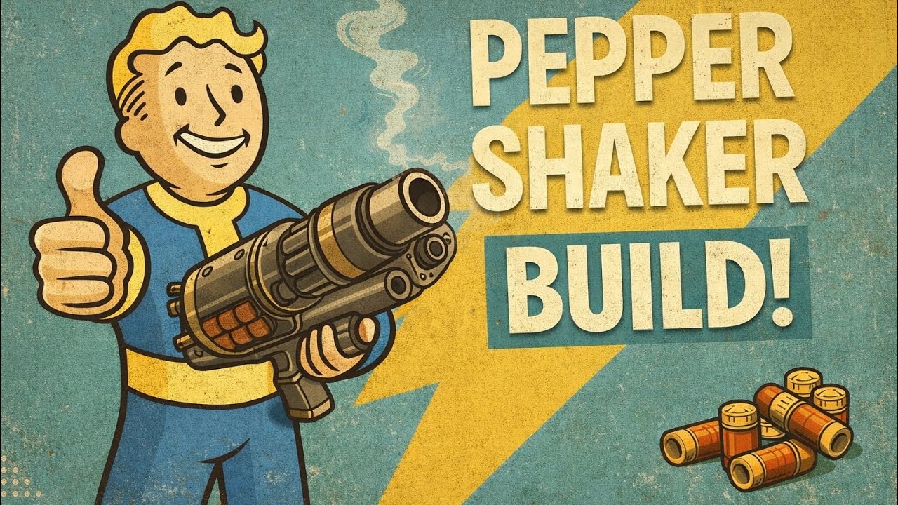 Pepper Shaker: best heavy gun! (2026) | Fallout 76