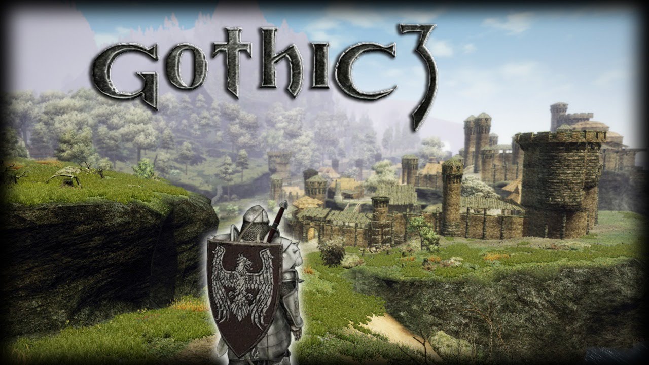 Gothic 3 // Моды CM + QP + LTM // Воин/лучник -- Дела на побережье! #1