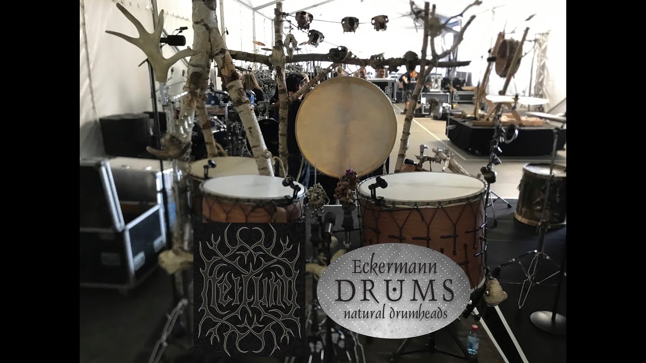 Walk through my Heilung drum set up
