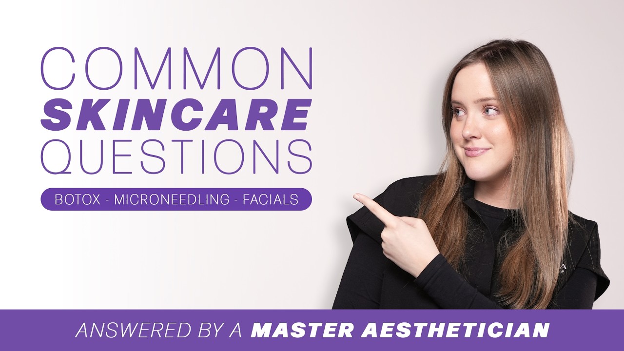 Master Aesthetician Answers MOST COMMON Skincare Questions (Wrinkles, Skincare, Facials, & More)