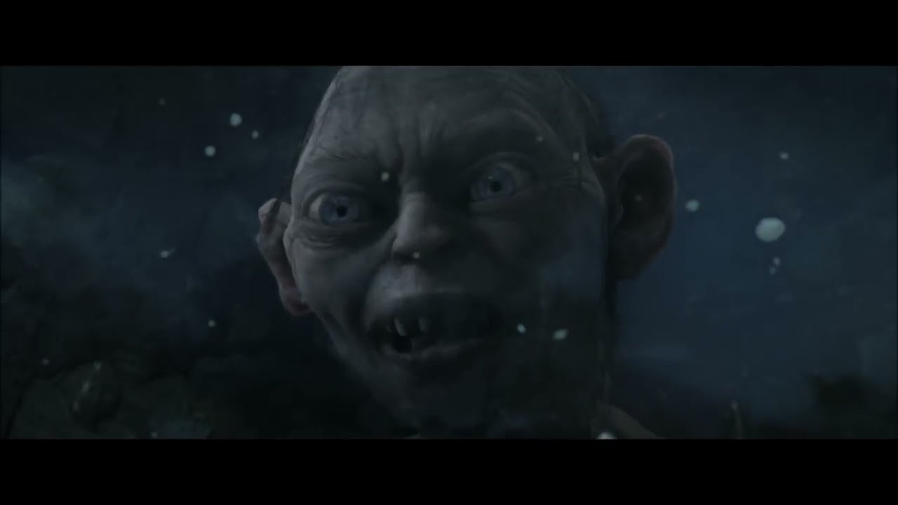Gollum's Double Personality Disorder (Evil side takes over)