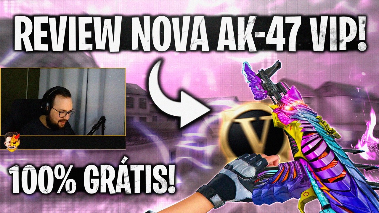 REVIEW NOVA AK-47 VIP PSYCO DRAGON (A 1ª AK-47 VIP GRÁTIS)! 😱 | CrossFire