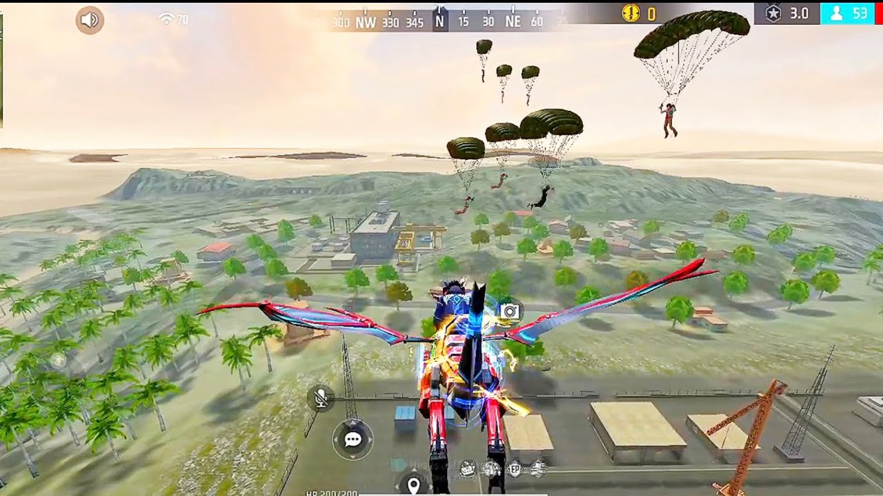 Free fire 🔥🔥🔥 solo vs squad gameplay 🙂🙂🙂 Booyah 