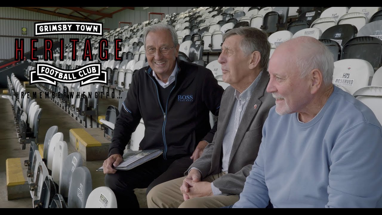 Players from the 1960s and '70s revisit Grimsby Town Football Club.