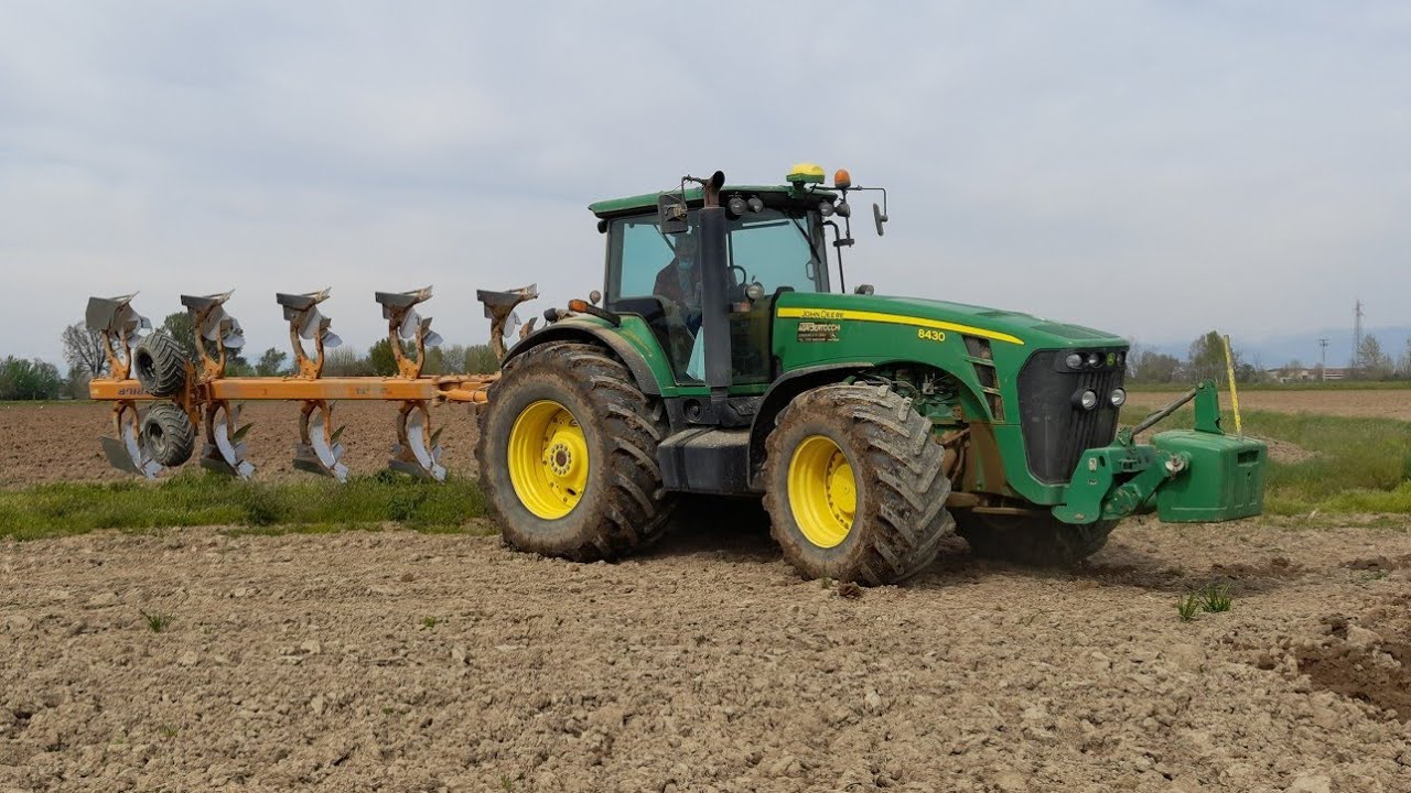 John Deere 8430 + Pentavomere Moro Warrior |Sound|