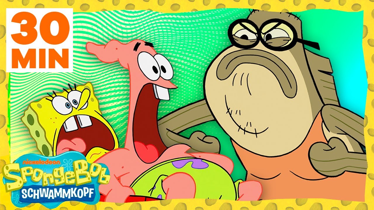 SpongeBob Schwammkopf | Blubberbernds beste Pläne, 30 Minuten lang! | SpongeBob Schwammkopf
