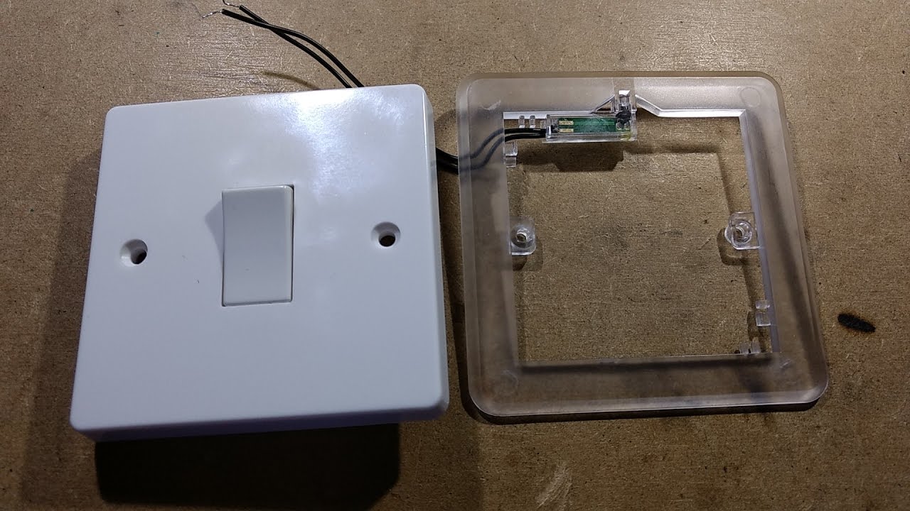Illuminated switchplate adapter.  (With 