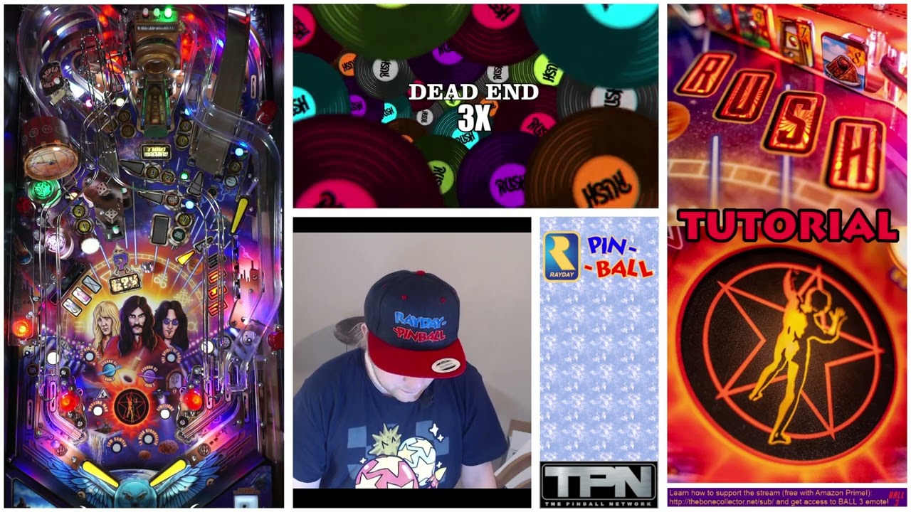 RUSH Pinball Tutorial - 4k Resolution