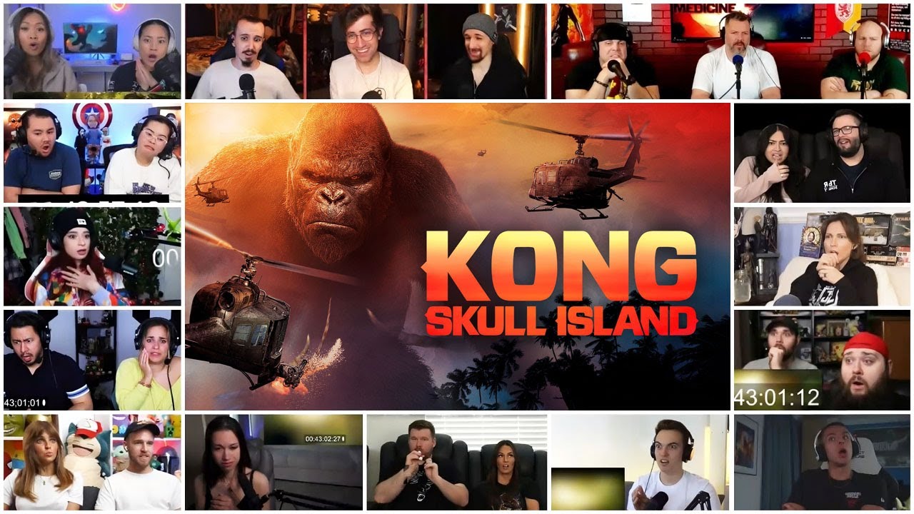 [FULL] Kong: Skull Island Reaction Mashup