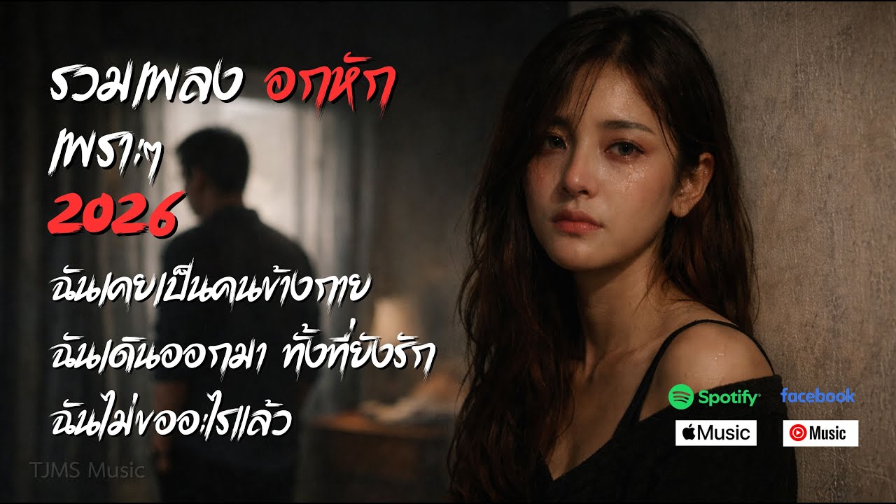 รวมเพลง อกหักเพราะๆ มาใหม่ 2026 | TJMS Music