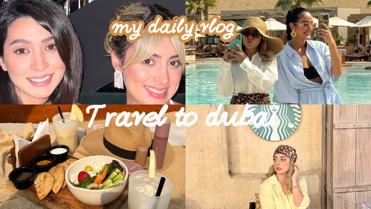 ولاگ دبی | دیدن ساینا و آوا 🥹🧡 + خرید هالووین 🎃 + جاهای فان دبی dubai with cousin   