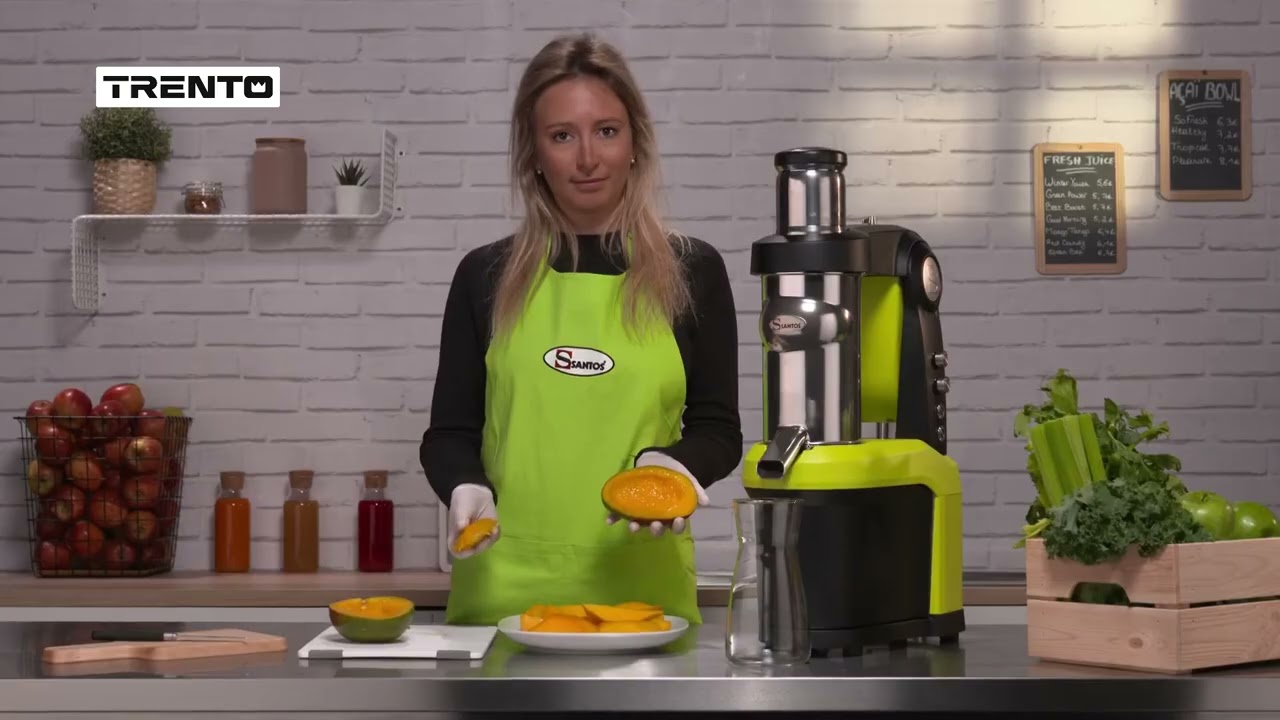 Santos Cold Press Juicer Nutrisantos #65 | Commercial On-Demand Cold Press Juicing