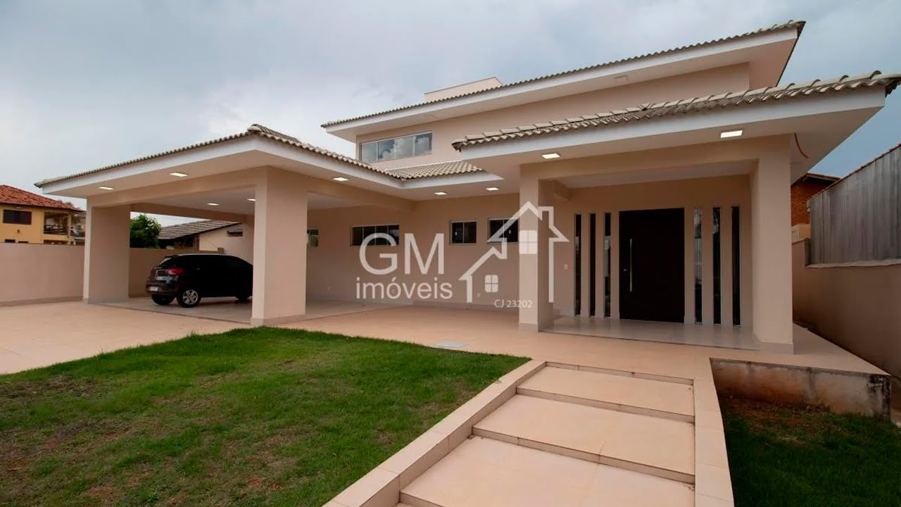 Casa Moderna de Alto Padrão/Condomínio Vivendas/Grande Colorado/Sobradinho-DF [GM Imóveis]