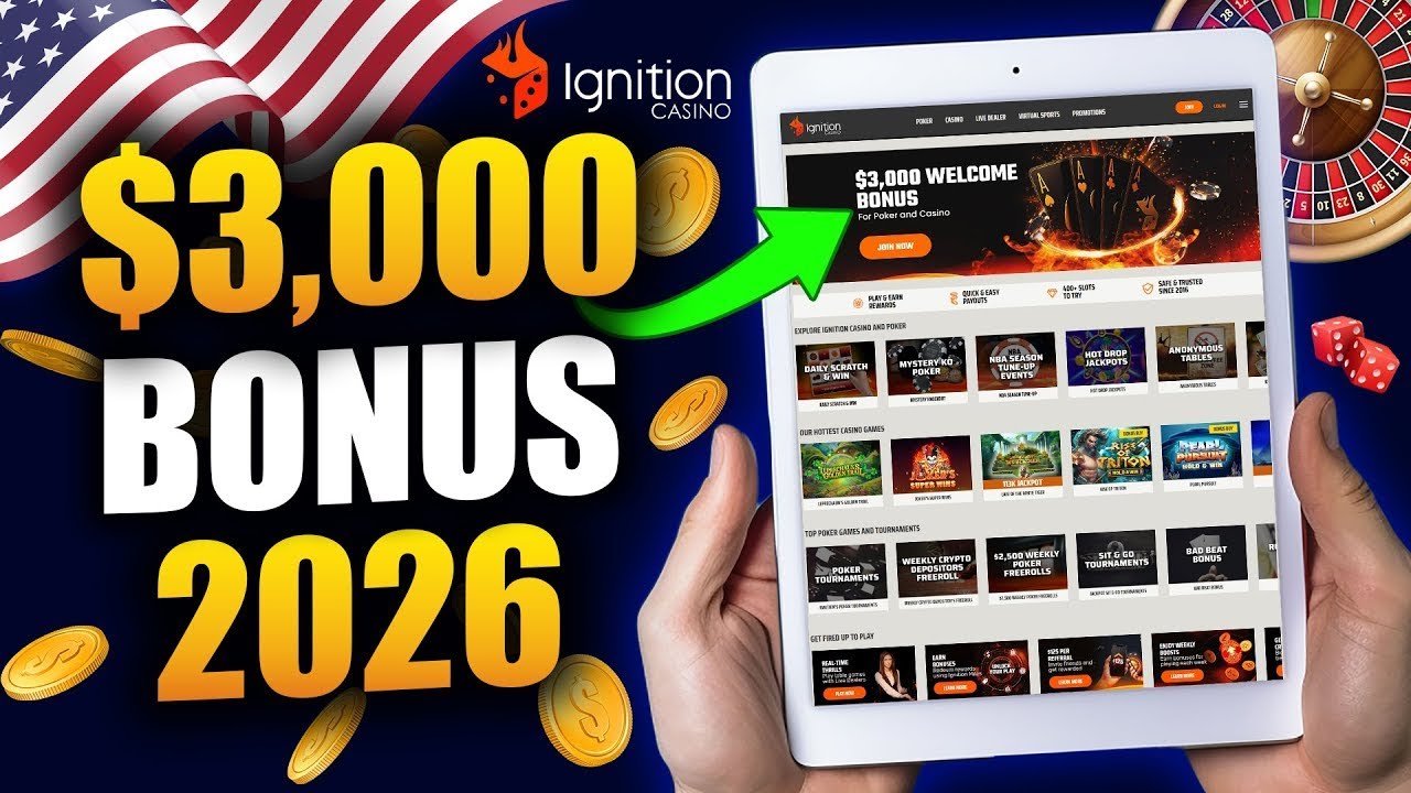 Recenzja Ignition Casino 2026 - Najlepszy Przewodnik po Slotach i Grach