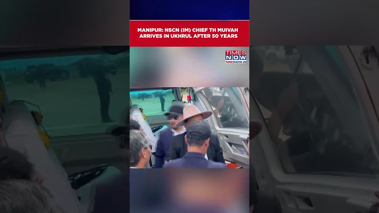 Manipur: NSCN (IM) Chief Th Muivah Arrives In Ukhrul After 50 Years| Watch #shorts