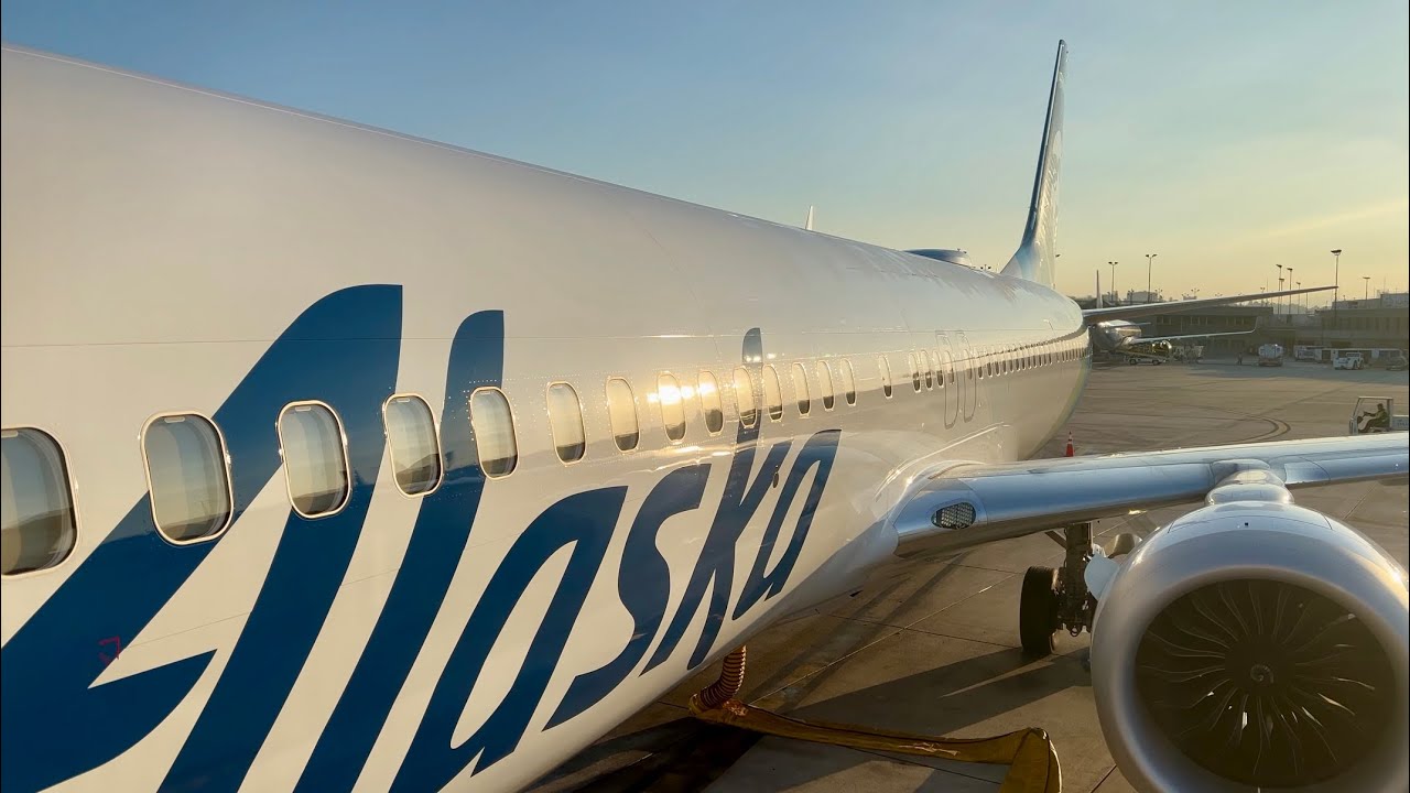 4K | Full Flight (SAN-ATL) | Alaska Airlines Boeing 737 MAX 9 (N969AK) Main Cabin