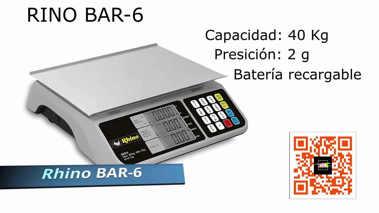 B&aacute;scula Rhino BAR-6
