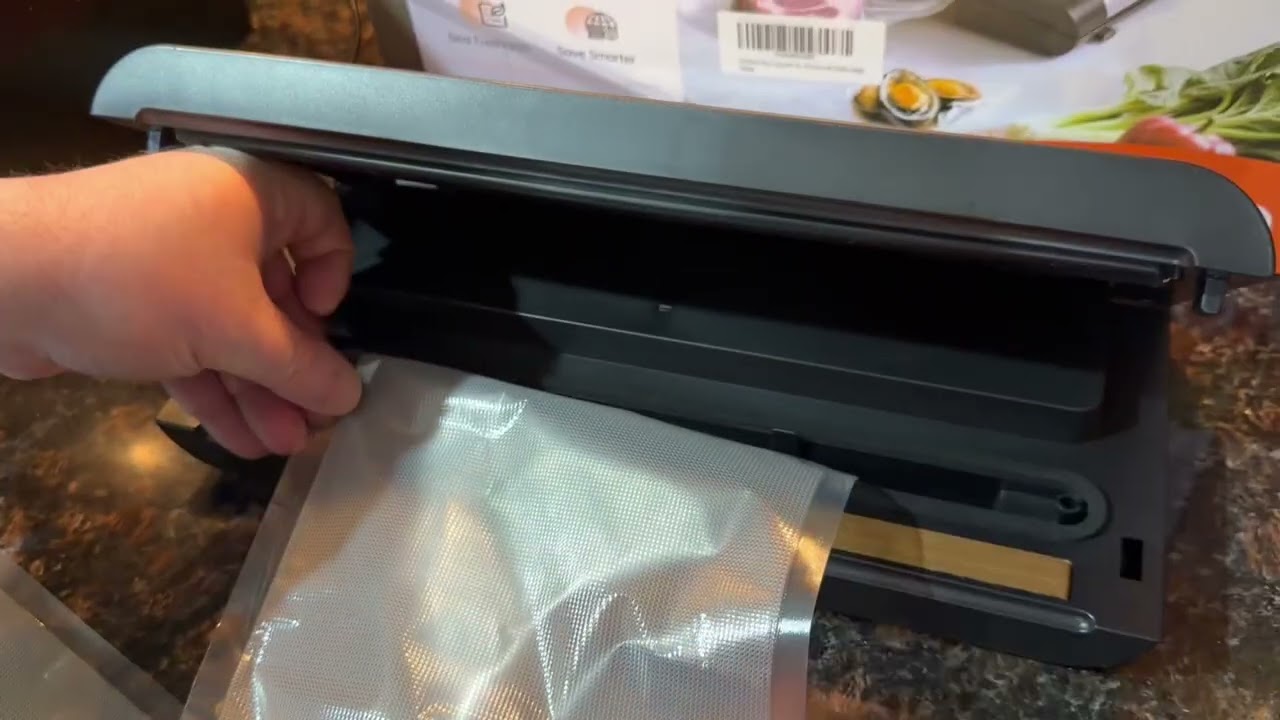 Vacuum Sealer Machine for Food, 85kPa Strong Suction Food Saver with LED Touch Panel, #ad