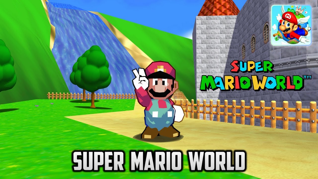 ⭐ Super Mario 64 PC Port - Super Mario World v0.5.5
