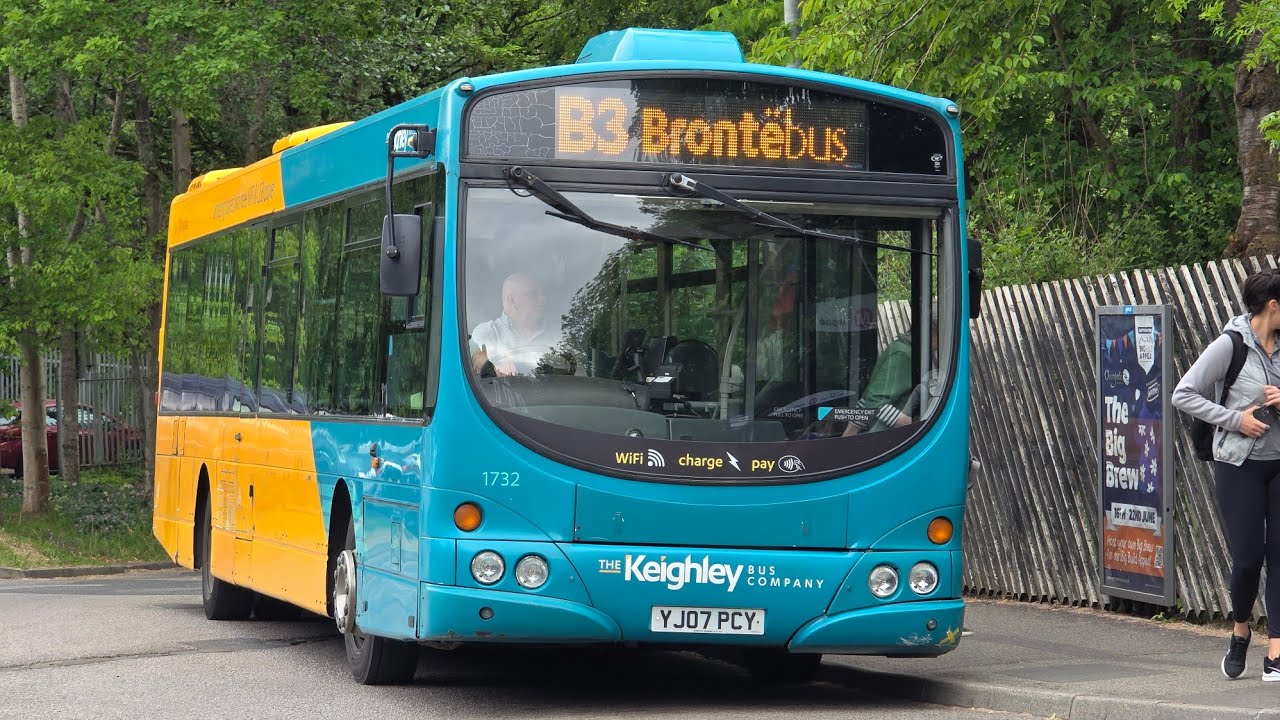 Transdev The Keighley Bus Company Volvo B7RLE/Wright Eclipse Urban 1732/YJ07PCY - Route B3