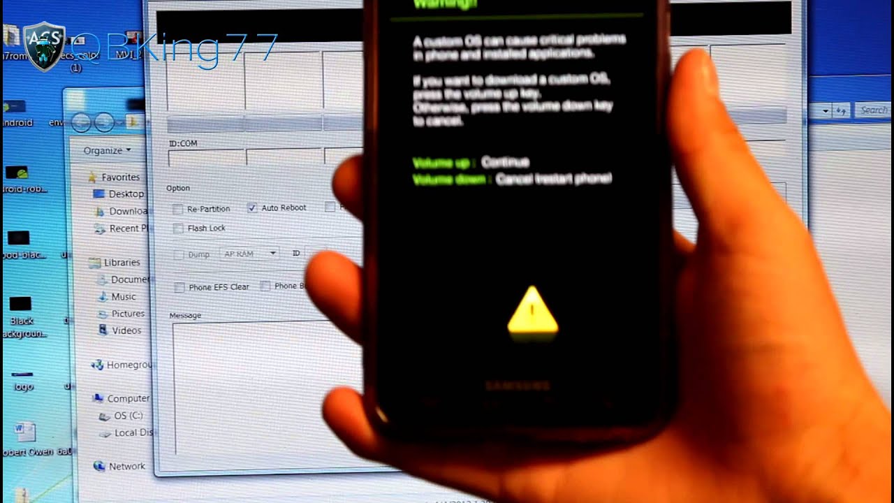 How to Root the AT&T Samsung Galaxy Note I717 on ICS
