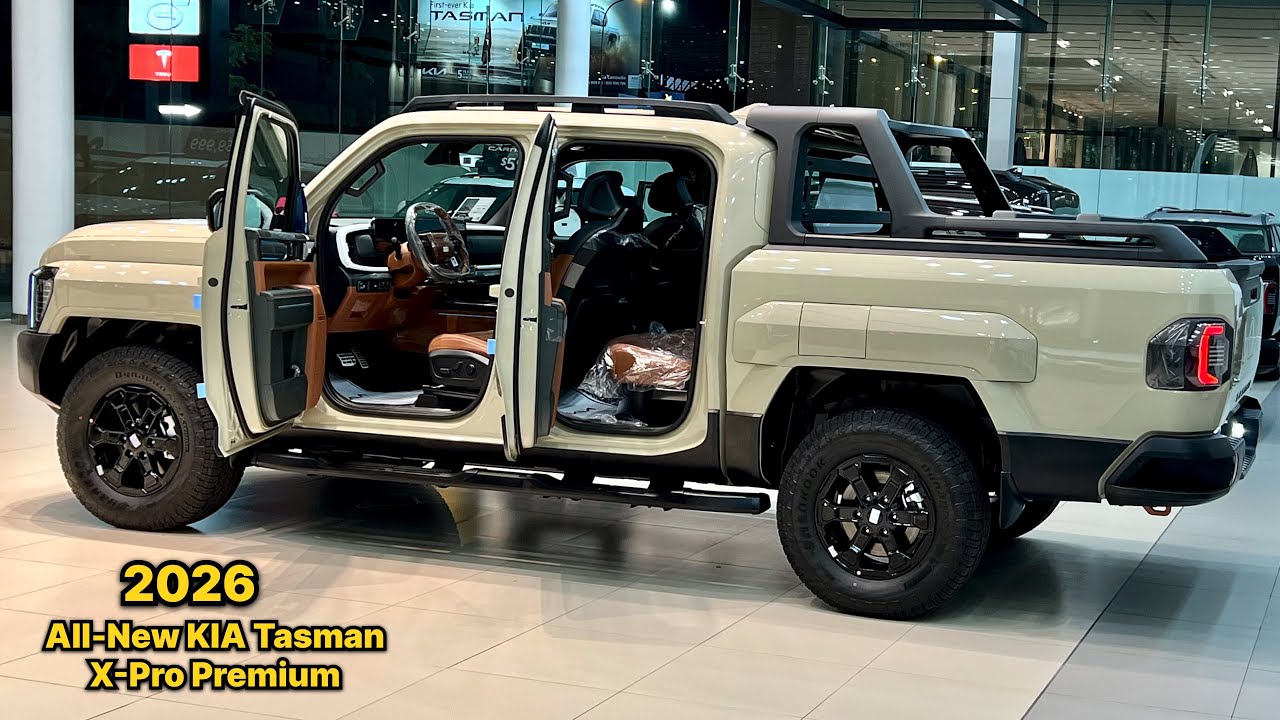 Совершенно новый! KIA Tasman X-Line Premium 2026 года — новый высокопроизводительный пикап для вн...