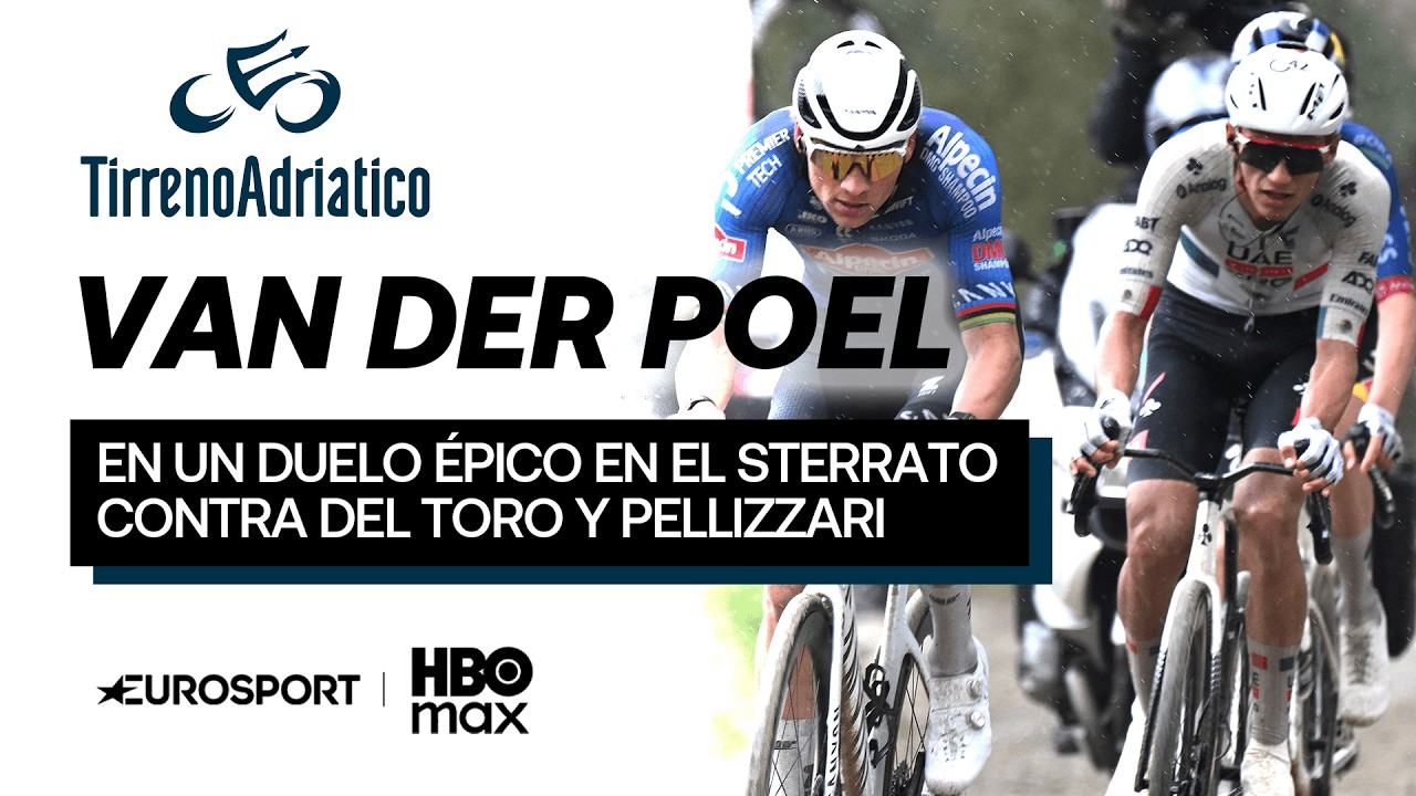 HIGHLIGHTS | SHOW TOTAL con VAN DER POEL | #TirrenoAdriatico 2026, 2ª etapa | RESUMEN EN ESPAÑOL