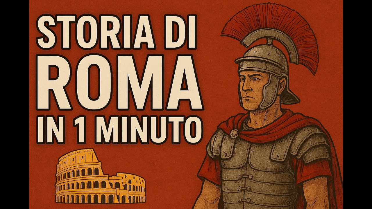 🔥 “La Storia di Roma in 1 Minuto 🏛️⚔️ (Ti Sconvolgerà)”