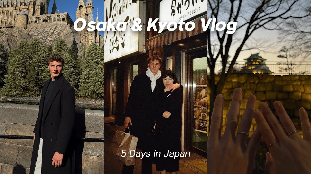 We Spent 5 Days Together in Japan l Couple Vlog 🇰🇷🇫🇷