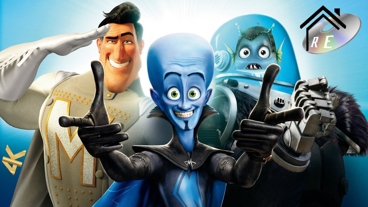 Menu de DVD(REMAKE)-Megamente (De 2010) Em 4K 