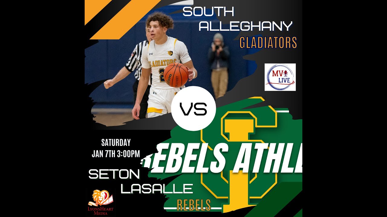 MVI Live | South Allegheny vs Seton LaSalle | Boys Basketball | 2/7/26