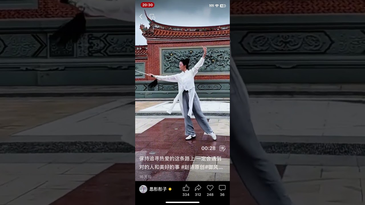 #冯虚御风 #剑舞 #思彤 #chineseclassicaldance #dance #chinesedancer #身韵 #練舞 #古典舞 #一起跳舞 #guofengmusic #国风音乐