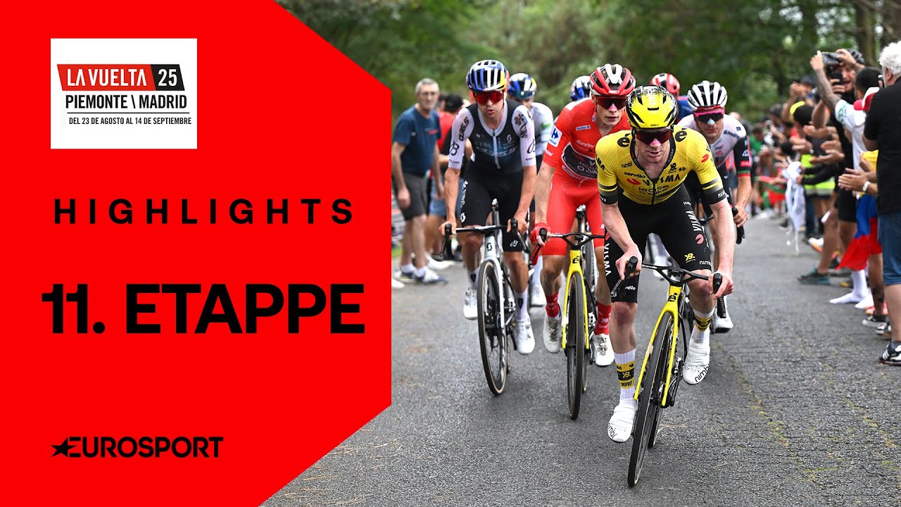 Vuelta a Espana 2025 | 11. Etappe | Highlights deutsch | Radsport