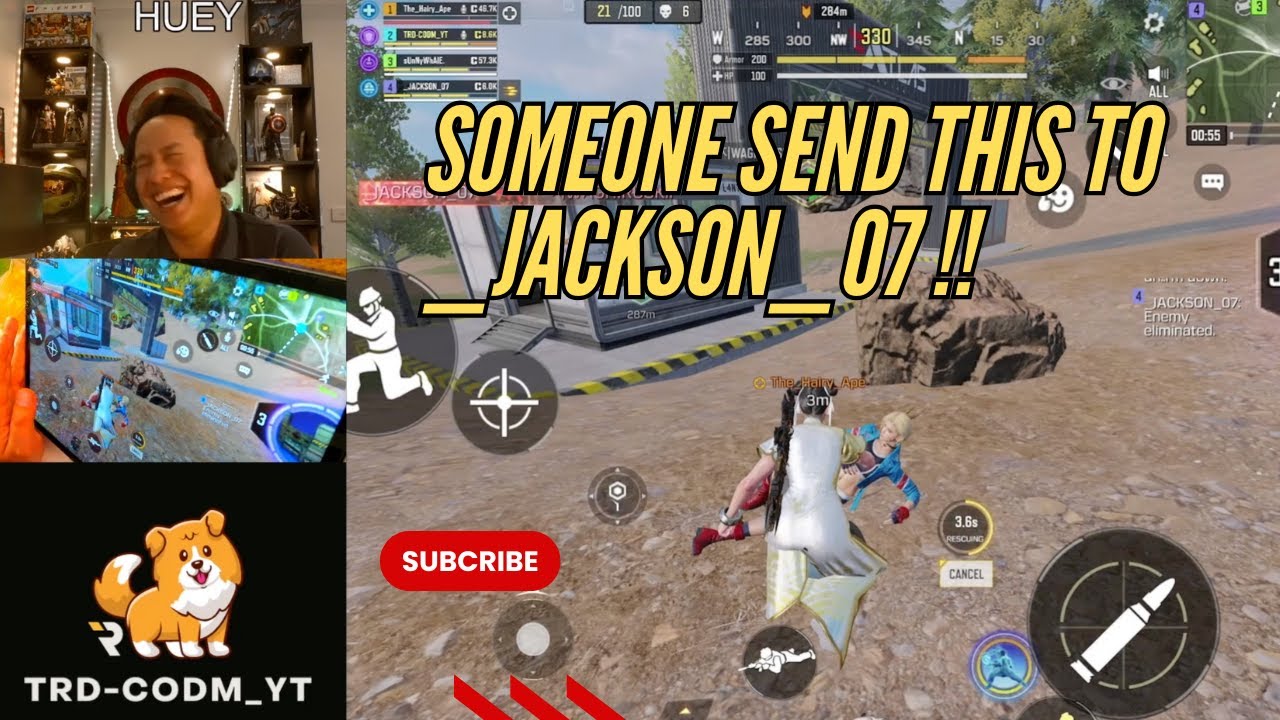 Somebody send this to him !! TRD-CODM BattleRoyale