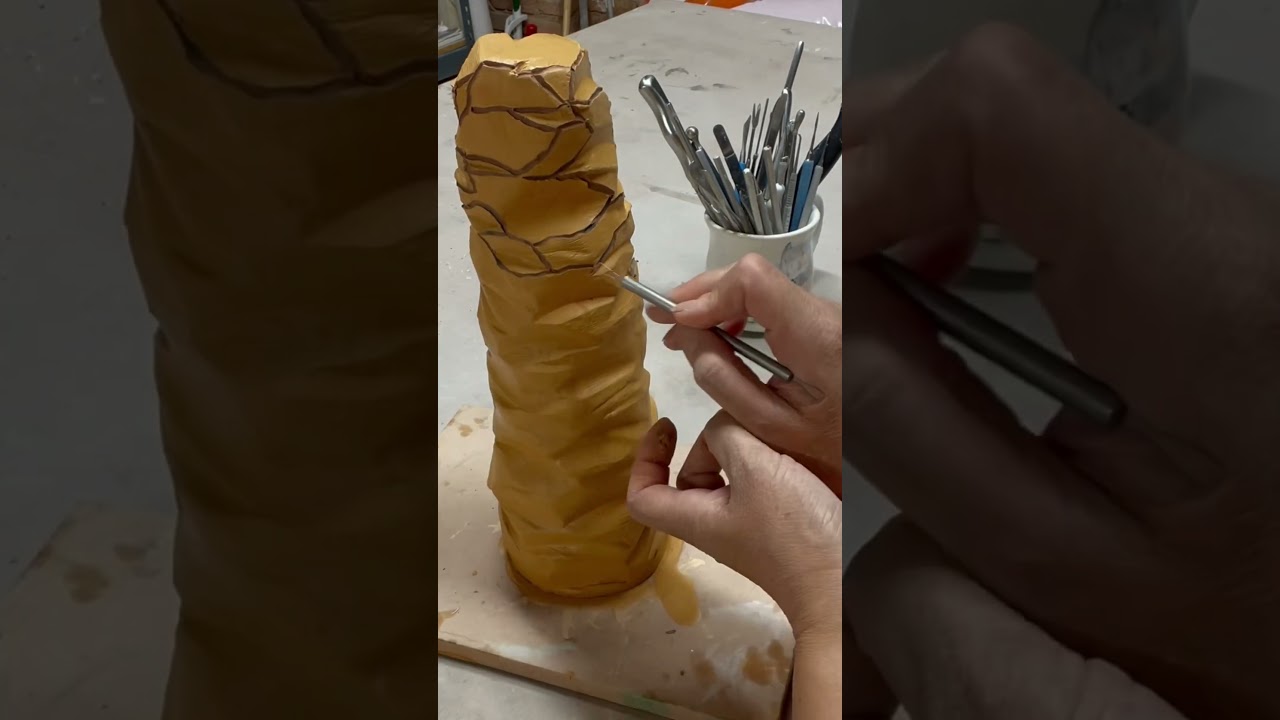 The Golden Turd Ceramics Abstract Sculpture #ceramic #handmade #sculpture #art #contemporaryart