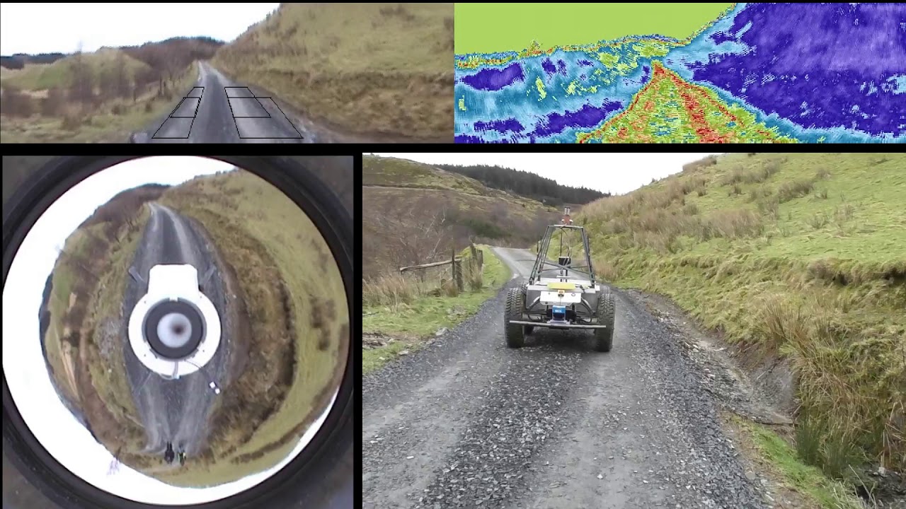 Autonomous navigation on and off road