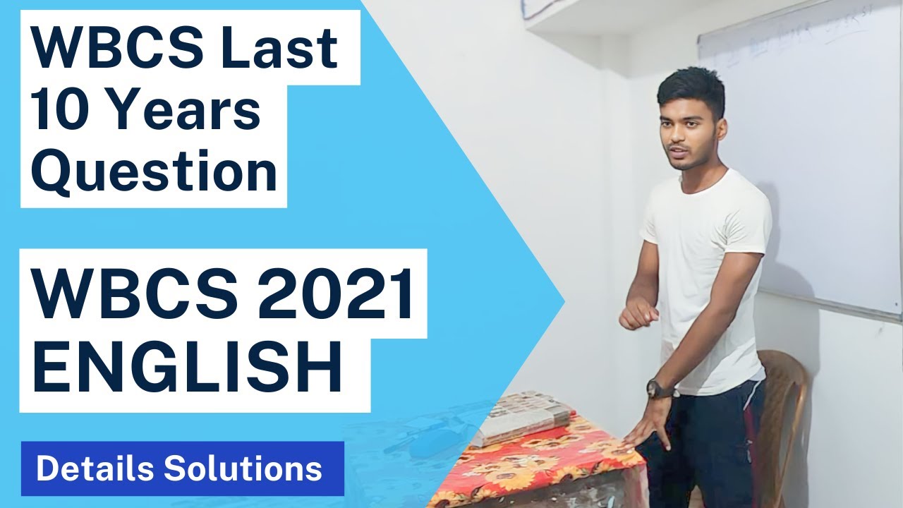 WBCS 2021 | | WBCS Prelims | English Detailed Solution ||WBCS Preliminary 2021