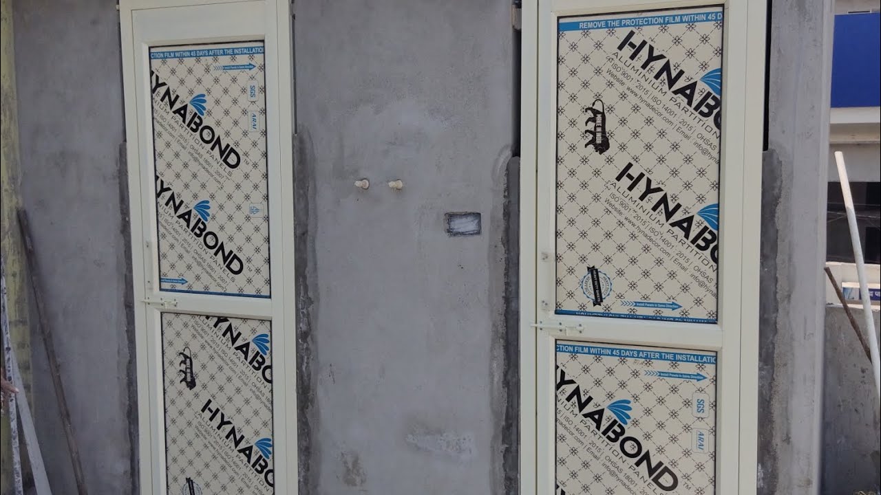How to Make a Aluminium Door For Bathroom #aluminium Doors