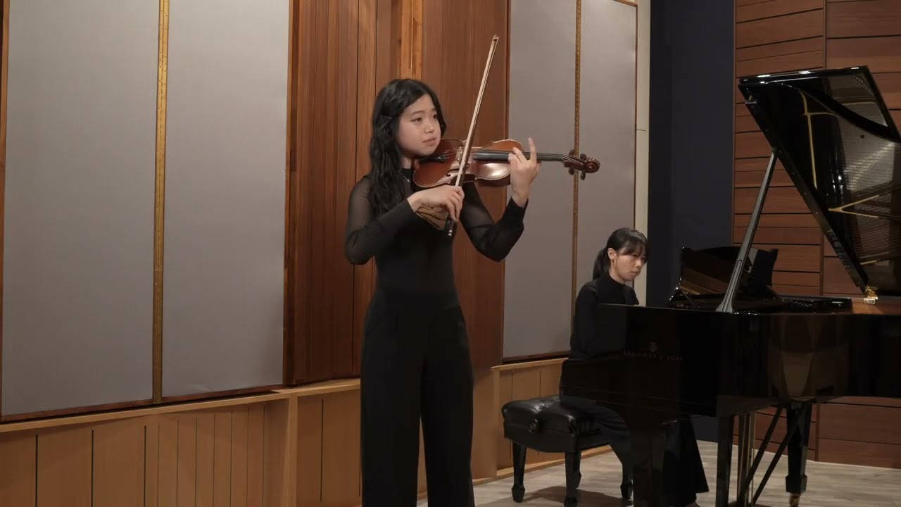 Amy Beach Romance for Violin and Piano (performed by Phoebe Wu 吳昀臻)